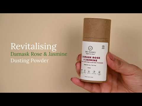 Organic Damask Rose and Jasmine Dusting Powder 