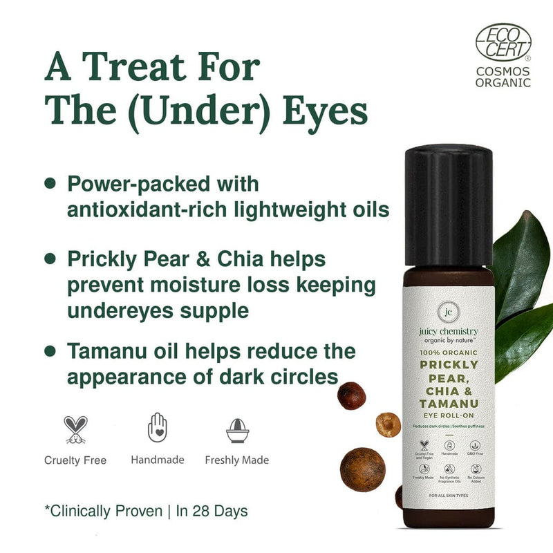Prickly Pear Chia and Tamanu Under Eye Roll on Juicy Chemistry