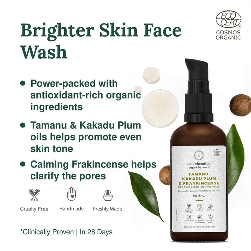Tamanu Kakadu Plum and Frankincense Natural Face Wash